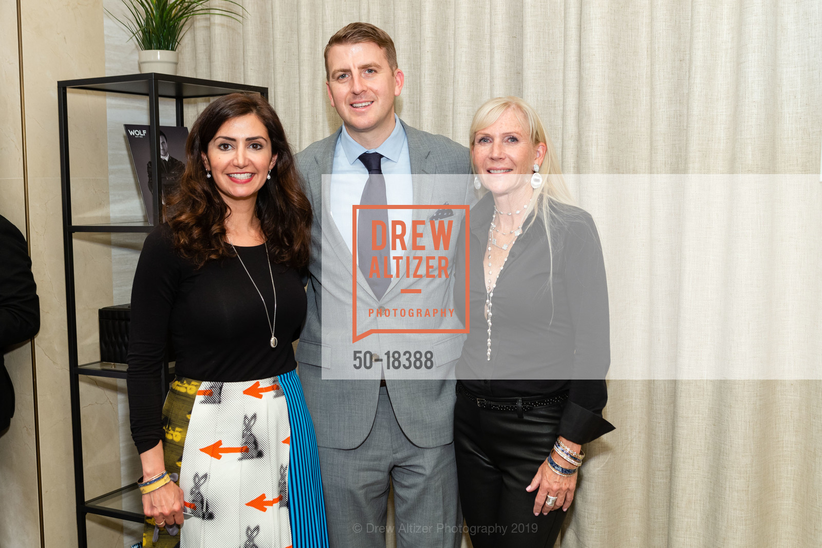 Matt Sullivan, Diane Adams, Lange & Söhne VIP Event 2019, Shreve & Co. 150 Post St, May 6th, 2019, Photo #50-18388 Matt Sullivan, Diane Adams, Photo #50-18388