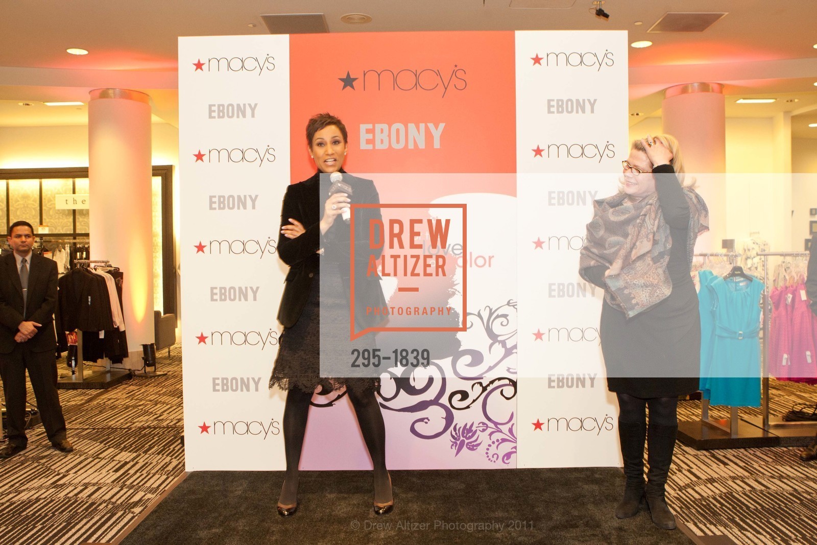Desiree Rogers, Catherine Bartels, MACY'S In Partnership with Ebony and Fashion Fair Cosmetics Presents EUNICE JOHNSON COLLECTION, US, February 25th, 2011, Photo #295-1839 Desiree Rogers, Catherine Bartels, Photo #295-1839