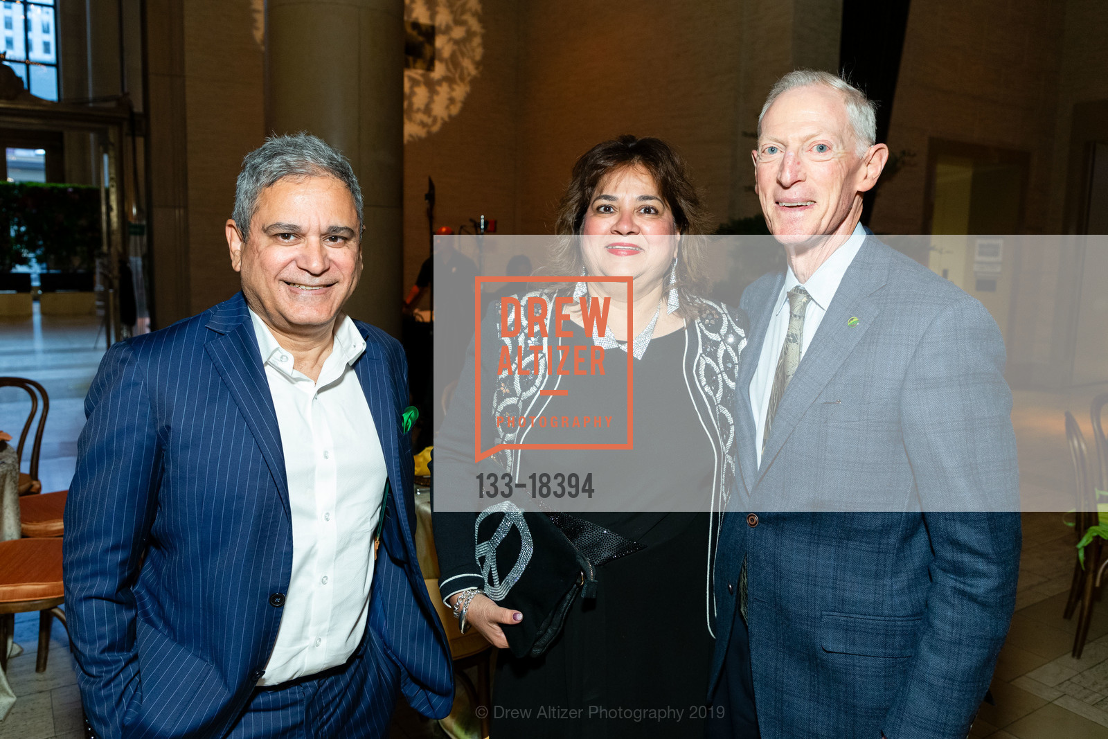 Michael Pereira, Alan Prager, Melanie Pereira, An Evening With NatureBridge Gala 2019, Bently Reserve. 301 Battery Street, May 9th, 2019, Photo #133-18394 Michael Pereira, Alan Prager, Melanie Pereira, Photo #133-18394