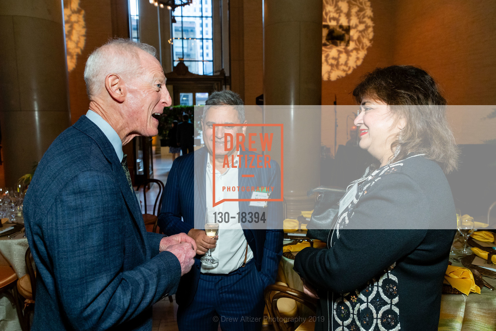 Alan Prager, Michael Pereira, Melanie Pereira, An Evening With NatureBridge Gala 2019, Bently Reserve. 301 Battery Street, May 9th, 2019, Photo #130-18394 Alan Prager, Michael Pereira, Melanie Pereira, Photo #130-18394