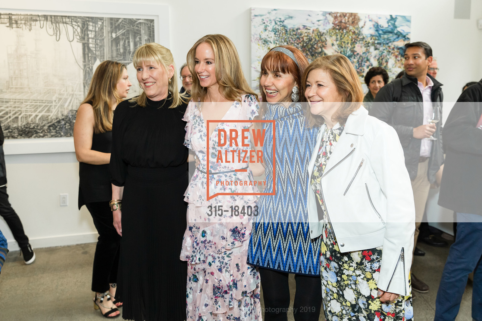 Sonja Hoel Perkins, Julian Guthrie, Magdalena Yesil, MJ Elmore, Alpha Girls: Julian Guthrie Book Signing, Modernism West. 2534 Mission Street, May 7th, 2019, Photo #315-18403 Sonja Hoel Perkins, Julian Guthrie, Magdalena Yesil, MJ Elmore, Photo #315-18403