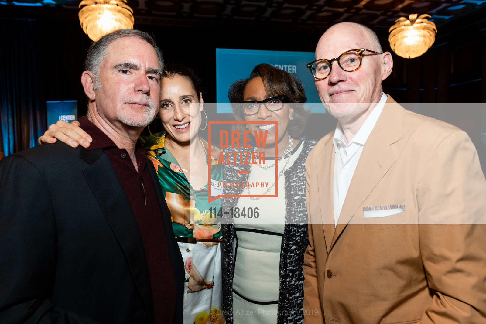 Phil Bronstein, Christine Bronstein, Deborah Rukas, Bruce Rukas, Photo #114-18406