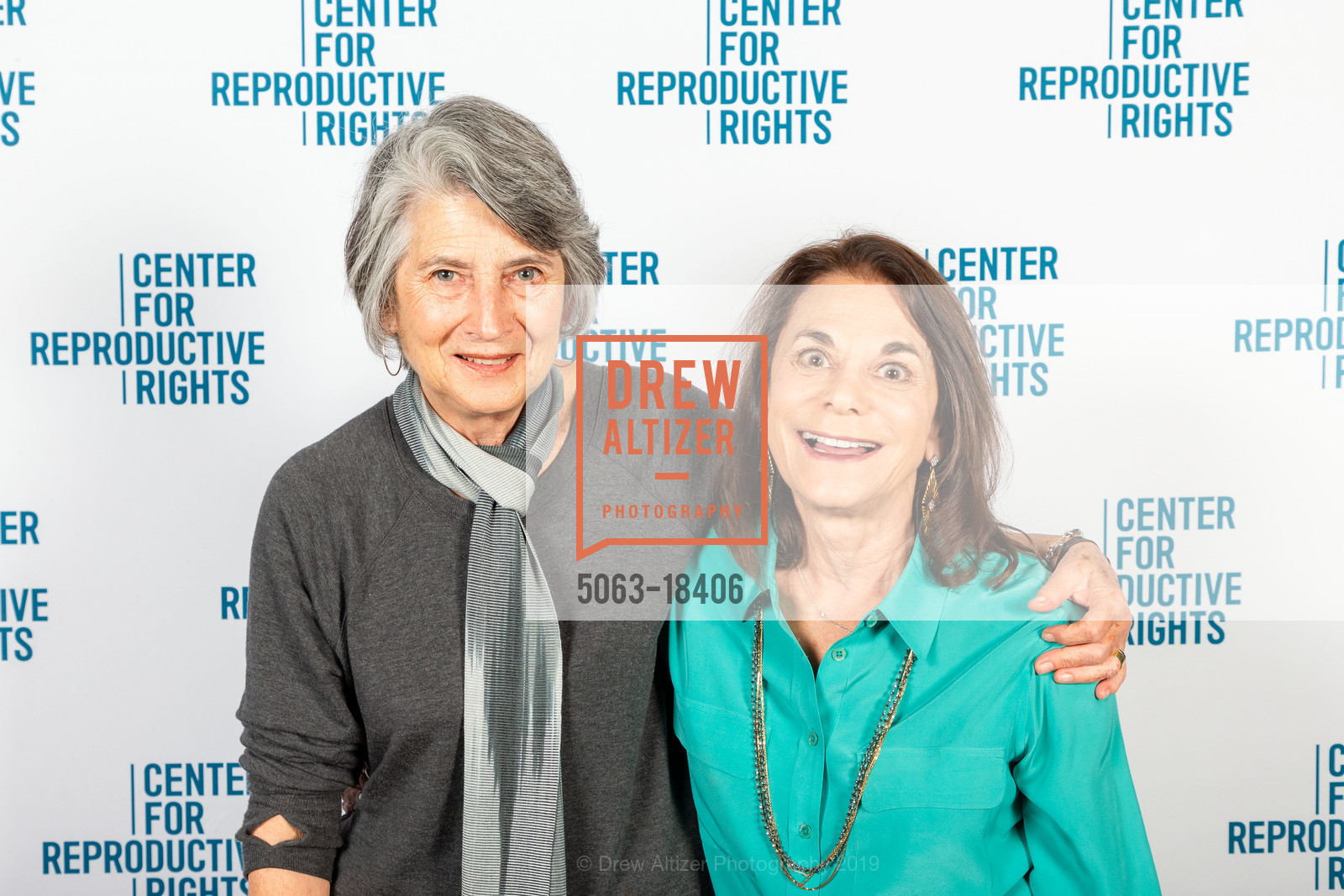 Gail Kaufman, Alice Wolfson, Center for Reproductive Rights 6th Annual SF Benefit, Julia Morgan Ballroom, May 7th, 2019, Photo #5063-18406 Gail Kaufman, Alice Wolfson, Photo #5063-18406