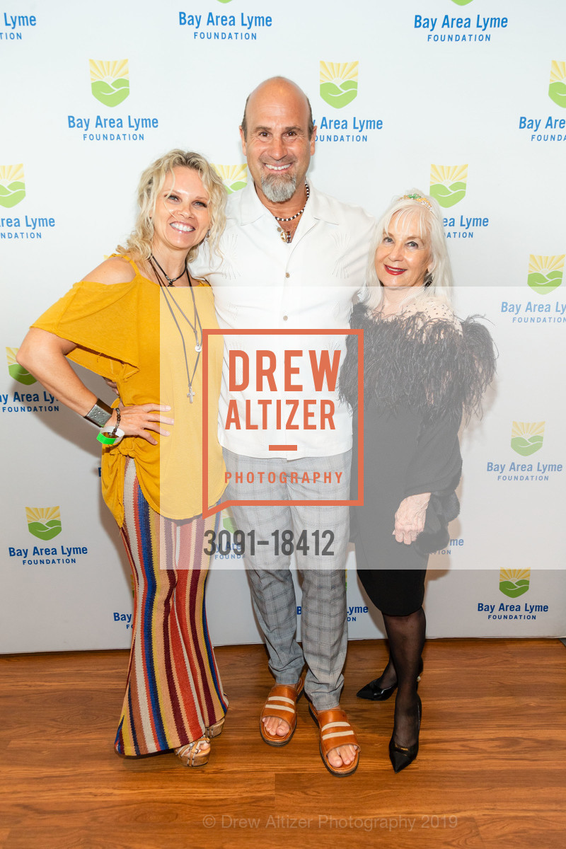 Lisa Najarian, Pete Najarian, Arlene Inch, LymeAid 2019, Salesforce Tower, 60 and 61st Floors. 415 Mission St, May 11th, 2019, Photo #3091-18412 Lisa Najarian, Pete Najarian, Arlene Inch, Photo #3091-18412