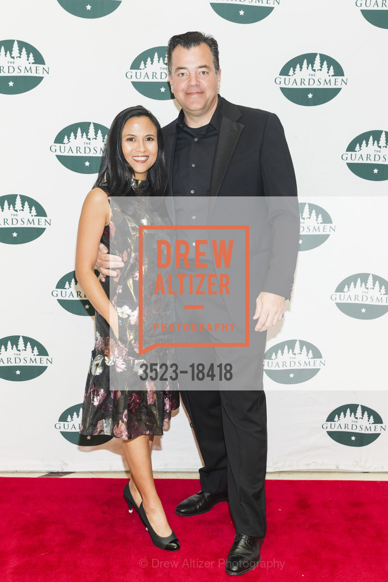 Sarah Gilbertson, Scott Gilbertson, Guardsmen Wine Auction 2019, Palace Hotel. 2 New Montgomery St, Photo #3523-18418 Sarah Gilbertson, Scott Gilbertson, Photo #3523-18418
