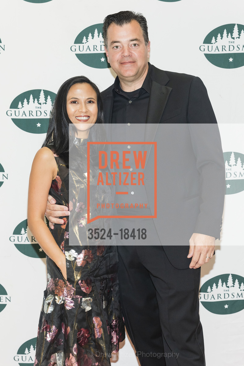 Sarah Gilbertson, Scott Gilbertson, Guardsmen Wine Auction 2019, Palace Hotel. 2 New Montgomery St, Photo #3524-18418 Sarah Gilbertson, Scott Gilbertson, Photo #3524-18418