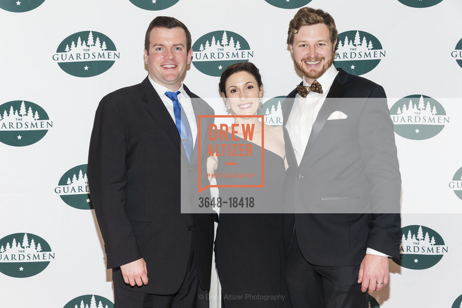Michelle Woods, Carey Miller, Clay Madding, Guardsmen Wine Auction 2019, Palace Hotel. 2 New Montgomery St, Photo #3648-18418 Michelle Woods, Carey Miller, Clay Madding, Photo #3648-18418