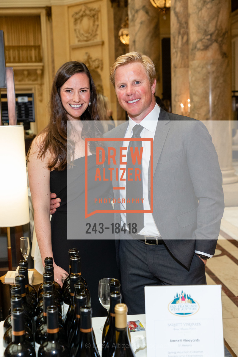 Joseph Rehrmann, Stephanie Barnett, Guardsmen Wine Auction 2019, Palace Hotel. 2 New Montgomery St, Photo #243-18418 Joseph Rehrmann, Stephanie Barnett, Photo #243-18418