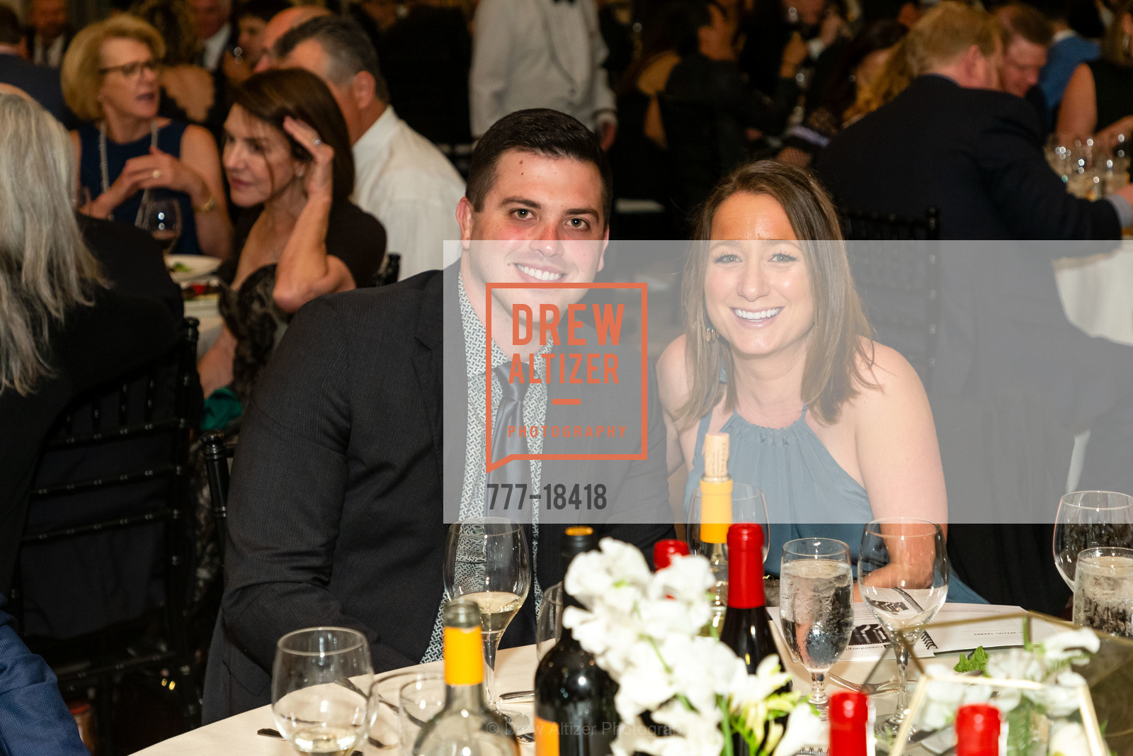 Paul, Hillary Lapping, Guardsmen Wine Auction 2019, Palace Hotel. 2 New Montgomery St, Photo #777-18418 Paul, Hillary Lapping, Photo #777-18418