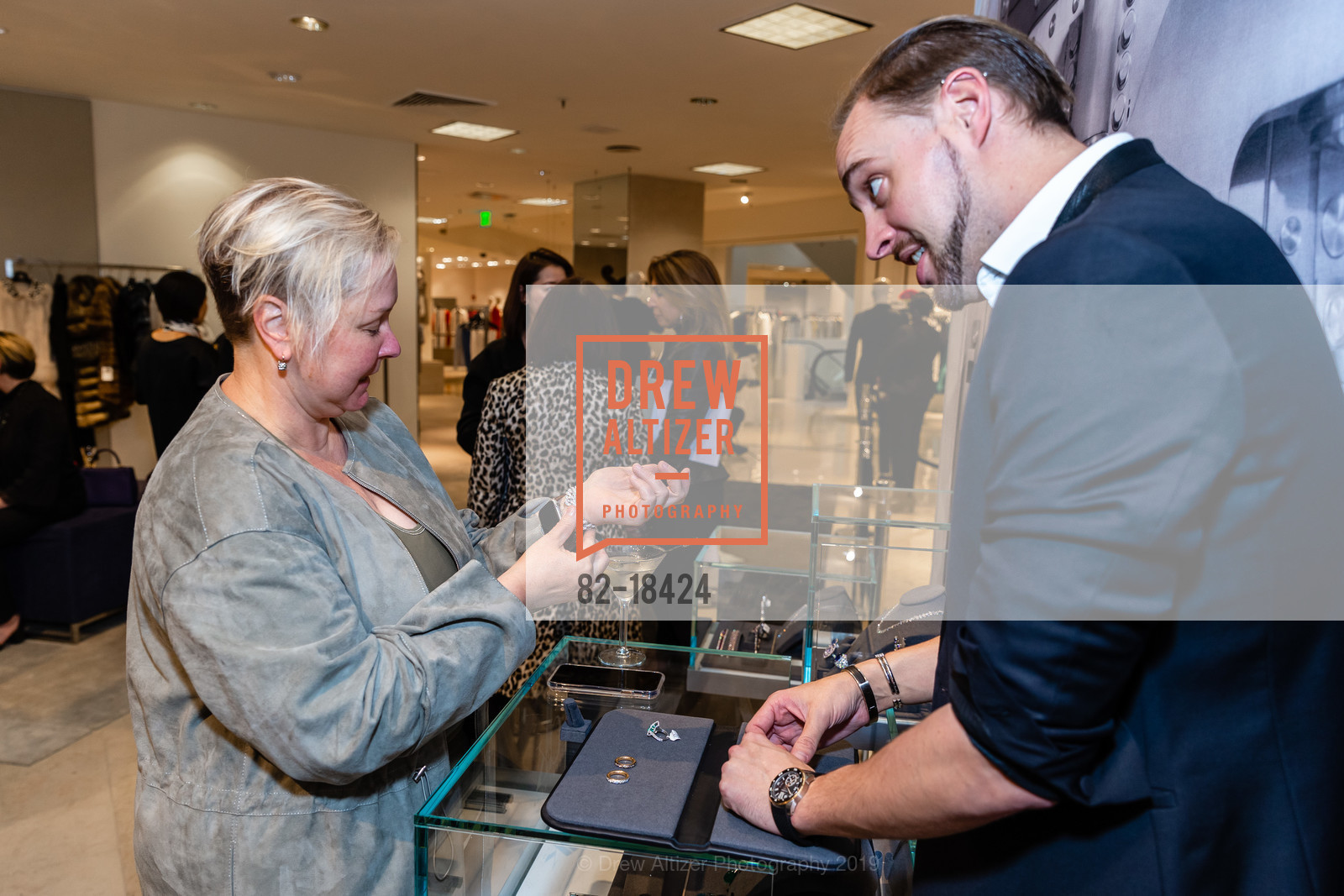 Cameron Guimet, Saks Fifth Avenue Hosts "Inside the Vault" Dinner, Saks Fifth Avenue, Third Floor - Ballroom. 384 Post Street, May 9th, 2019, Photo #82-18424 Cameron Guimet, Photo #82-18424