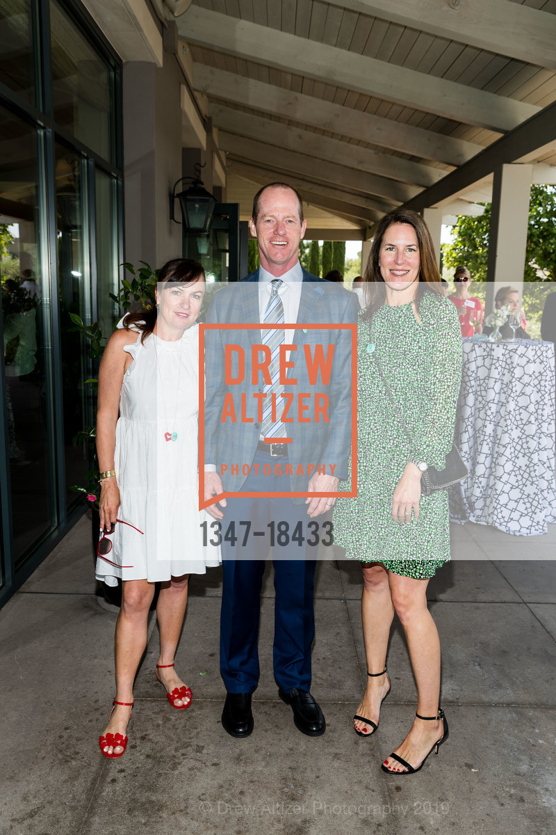 Danielle Kling, Doug Tudor, Christina Tudor, 5th Annual Inside Anne’s Closet Luncheon and Fashion Show Benefiting Colorectal Cancer Alliance, Rosewood Sand Hill. 2825 Sand Hill Road, May 13th, 2019, Photo #1347-18433 Danielle Kling, Doug Tudor, Christina Tudor, Photo #1347-18433