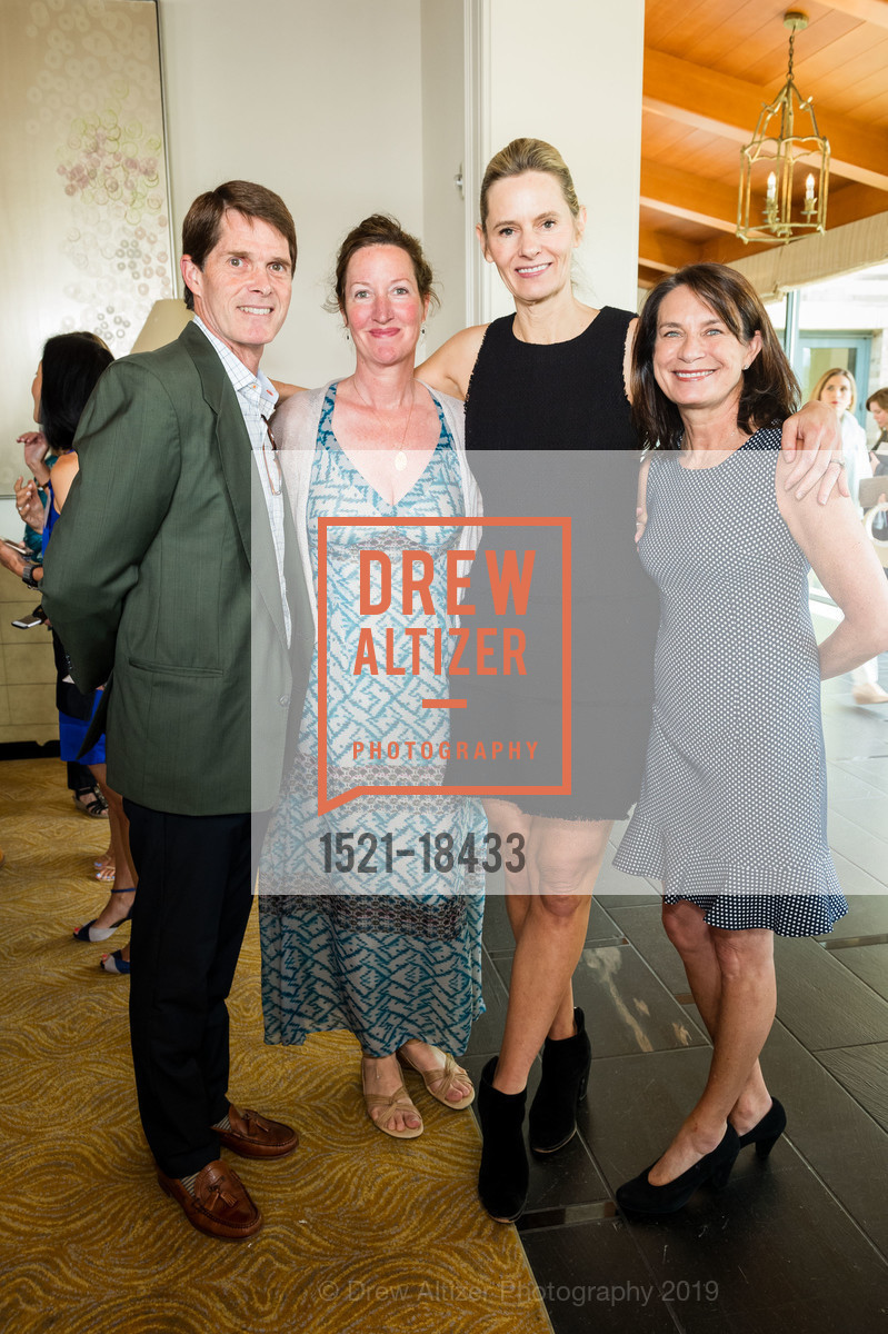 Mike Sinclair, Gillian Shenon, Devon Morgan, Kristin Galvin, 5th Annual Inside Anne’s Closet Luncheon and Fashion Show Benefiting Colorectal Cancer Alliance, Rosewood Sand Hill. 2825 Sand Hill Road, May 13th, 2019, Photo #1521-18433 Mike Sinclair, Gillian Shenon, Devon Morgan, Kristin Galvin, Photo #1521-18433