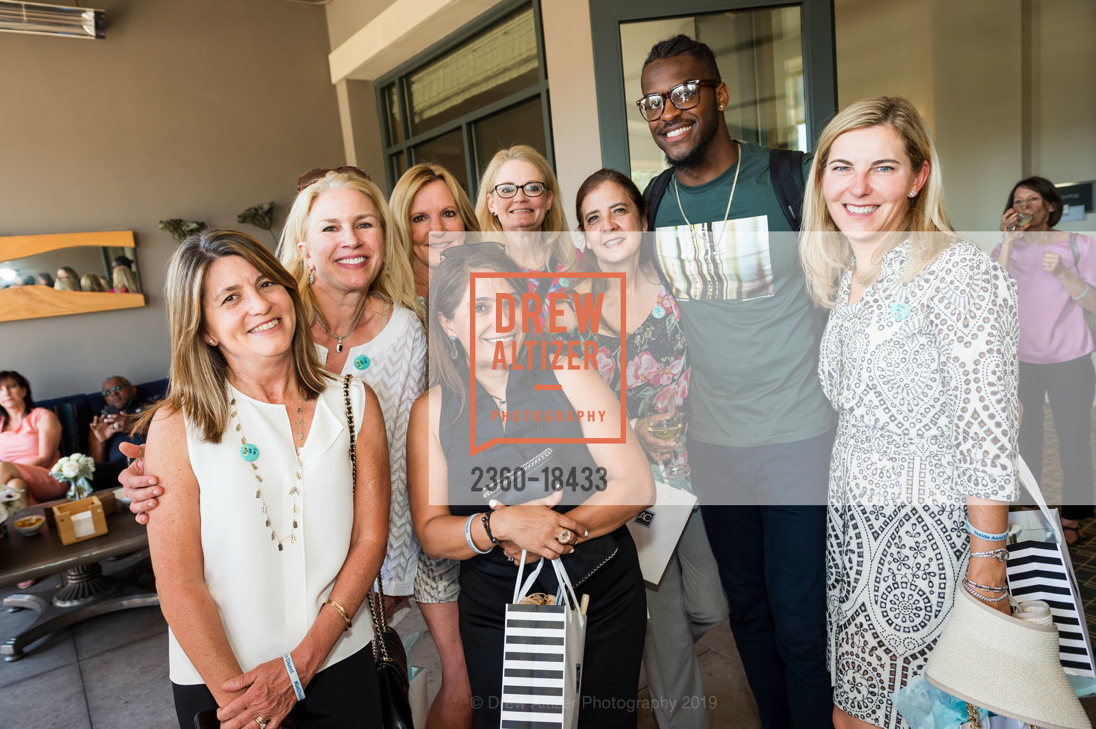 Leslie Wallace, Joy Weintz, 5th Annual Inside Anne’s Closet Luncheon and Fashion Show Benefiting Colorectal Cancer Alliance, Rosewood Sand Hill. 2825 Sand Hill Road, May 13th, 2019, Photo #2360-18433 Leslie Wallace, Joy Weintz, Photo #2360-18433