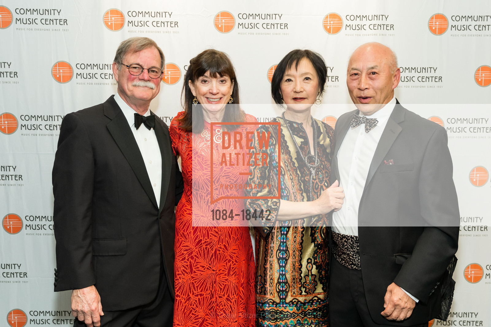 Henry Matheson, Lissile Matheson, Mary Chiu, Yanek Chiu, Community Music Center's Spring Gala, InterContinental. 888 Howard Street, May 11th, 2019, Photo #1084-18442 Henry Matheson, Lissile Matheson, Mary Chiu, Yanek Chiu, Photo #1084-18442