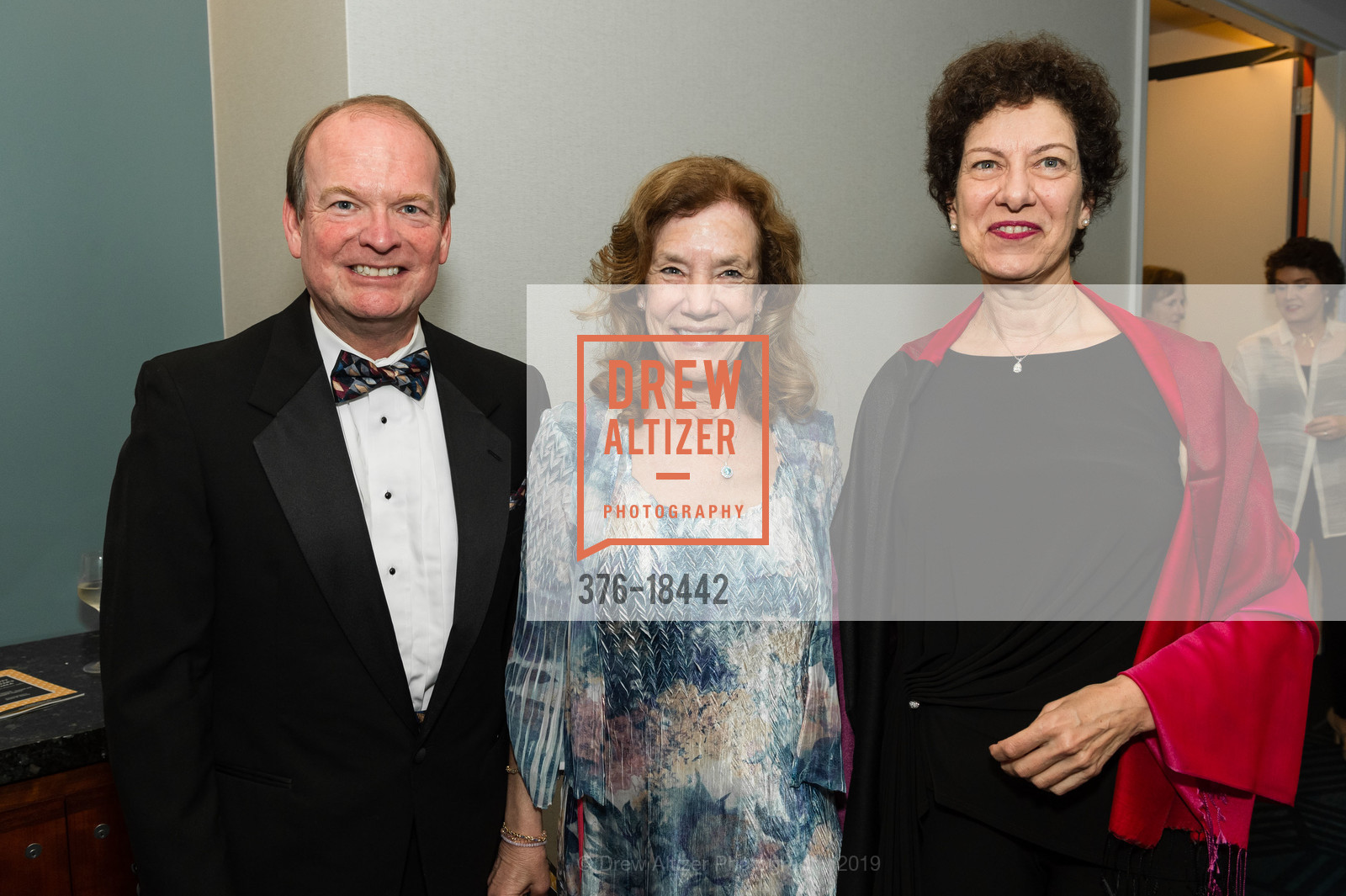David Swartz, Jennifer Finger, Barbara Kosnar, Community Music Center's Spring Gala, InterContinental. 888 Howard Street, May 11th, 2019, Photo #376-18442 David Swartz, Jennifer Finger, Barbara Kosnar, Photo #376-18442