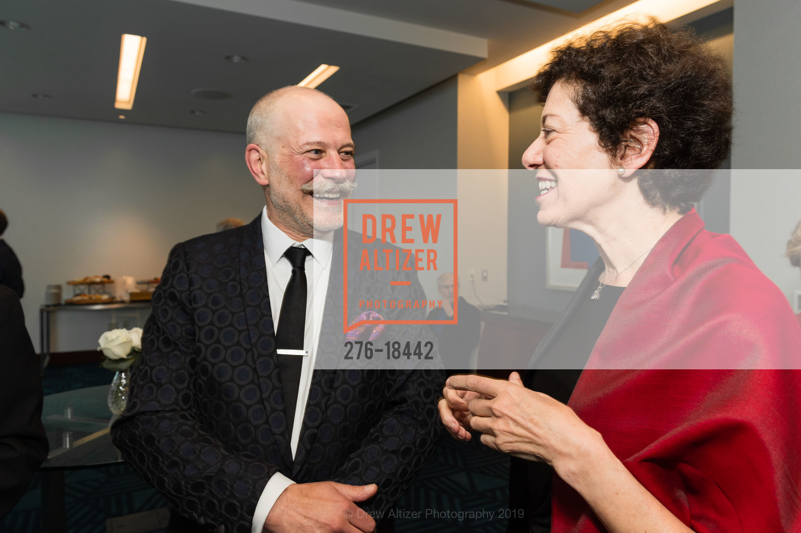 Christopher Basso, Barbara Kosnar, Community Music Center's Spring Gala, InterContinental. 888 Howard Street, May 11th, 2019, Photo #276-18442 Christopher Basso, Barbara Kosnar, Photo #276-18442