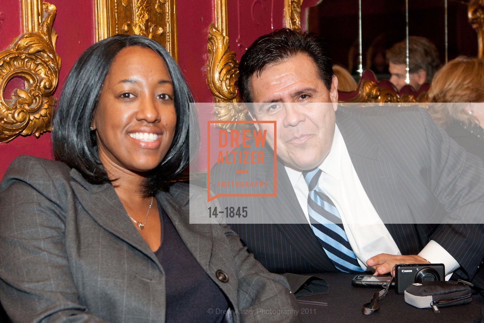 Tonetta Conner, Job Quesada, EPIPHANY CENTER and Wells Fargo Present the 14th ANNUAL BENEFIT and SHOW at Cafe Fugitive, US, March 3rd, 2011, Photo #14-1845 Tonetta Conner, Job Quesada, Photo #14-1845