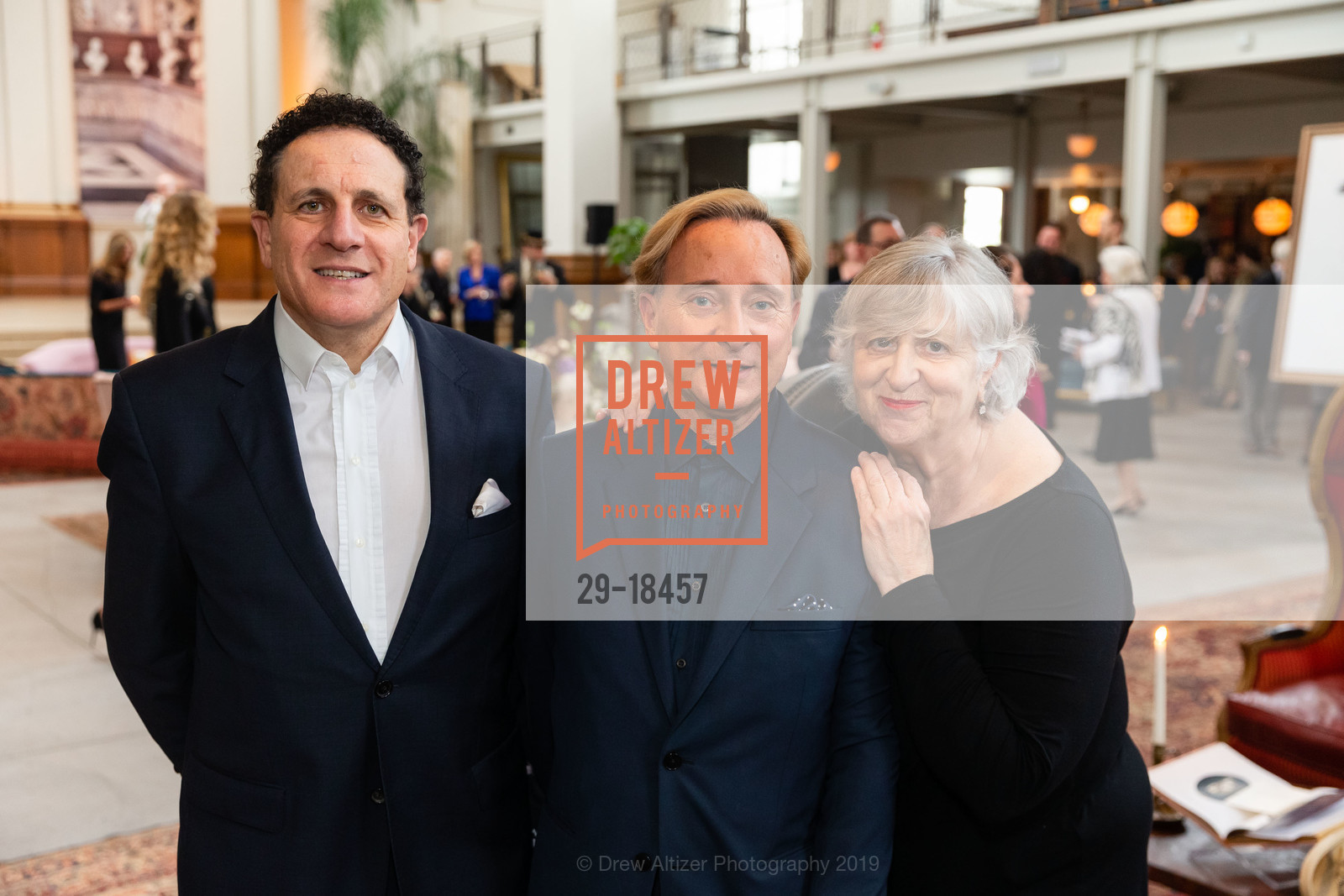 Brett Gladstone, Eric Marty, Susan Magley, San Francisco Arts Medallion 2019, Saint Joseph's Arts Society. 1401 Howard St, May 14th, 2019, Photo #29-18457 Brett Gladstone, Eric Marty, Susan Magley, Photo #29-18457