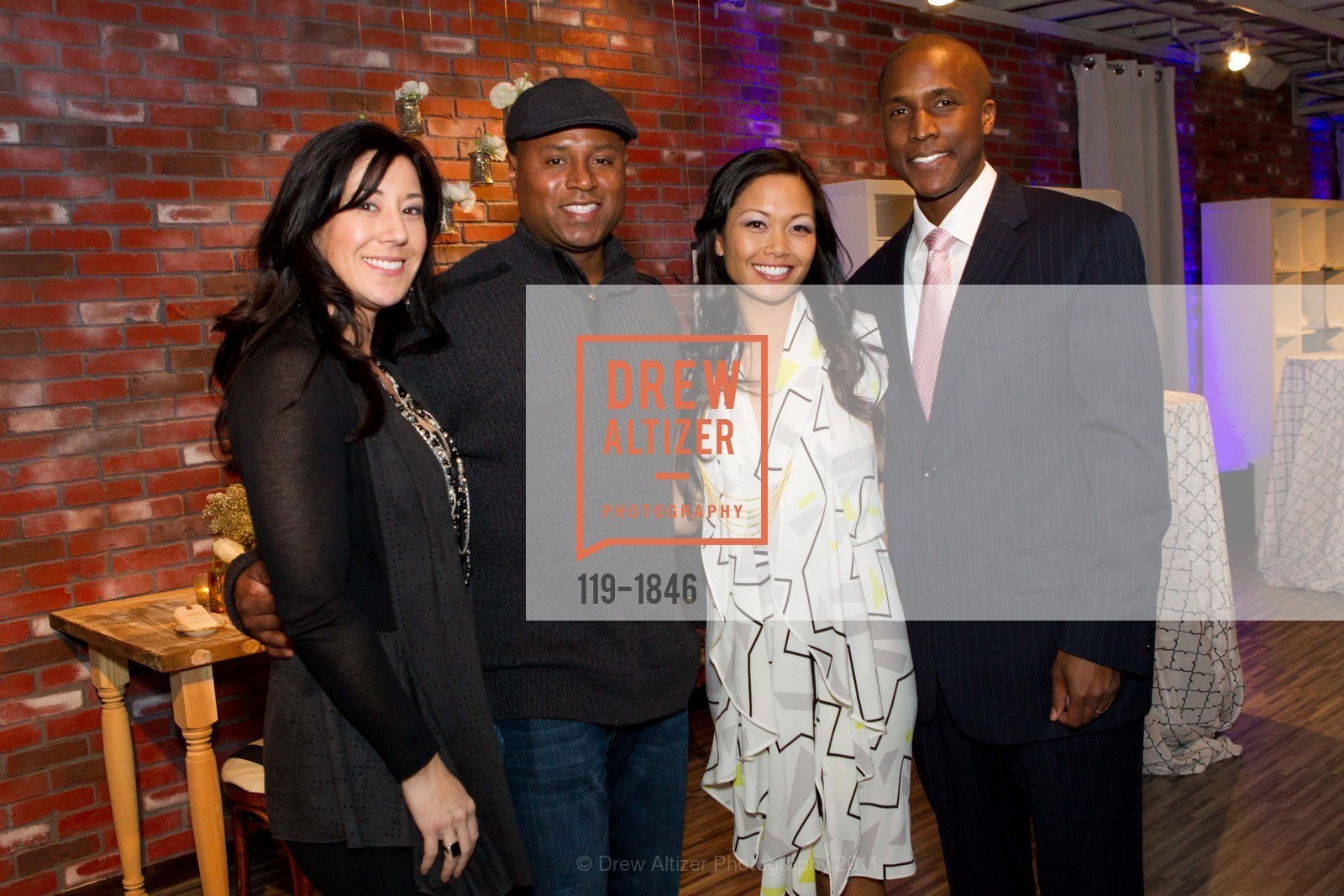 Lisa Wissmath, Rick Cadet, Hazel Bourget, Marc Bourdeg, BLU BUNGALOW Soft Launch - Venue Sneak Peek, US, March 4th, 2011, Photo #119-1846 Lisa Wissmath, Rick Cadet, Hazel Bourget, Marc Bourdeg, Photo #119-1846