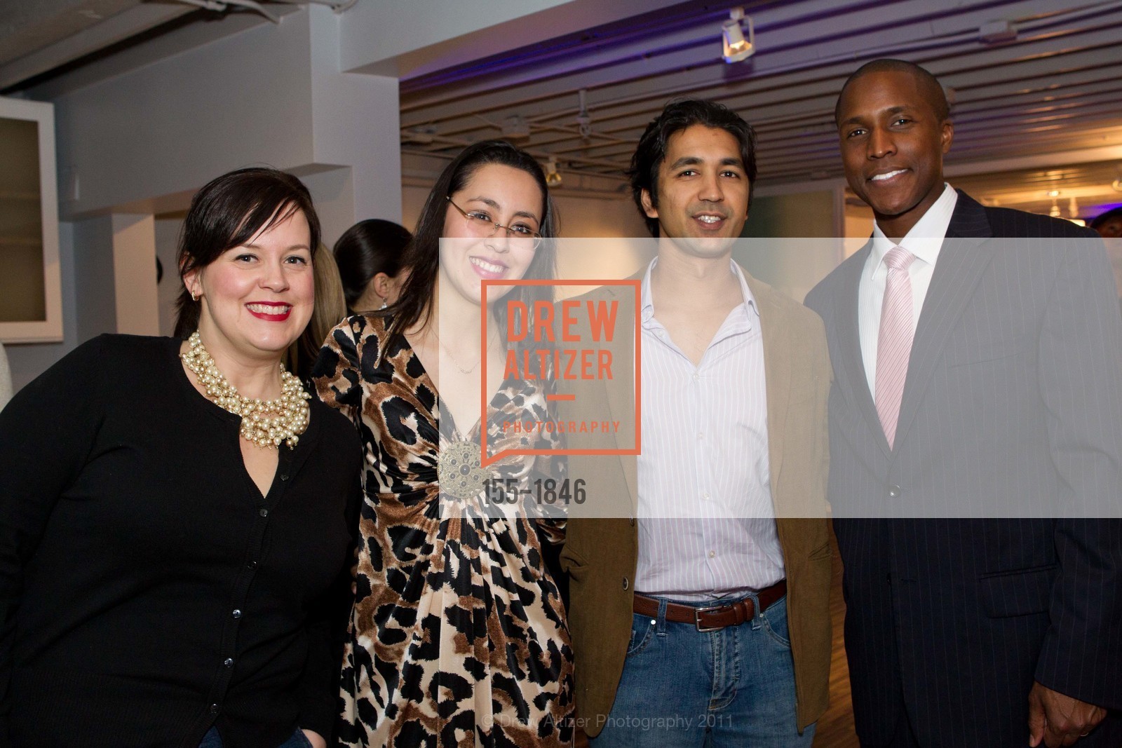 Natasha Miller, Lorena Eulogio, Gautam Garg, Marc Bourget, Photo #155-1846