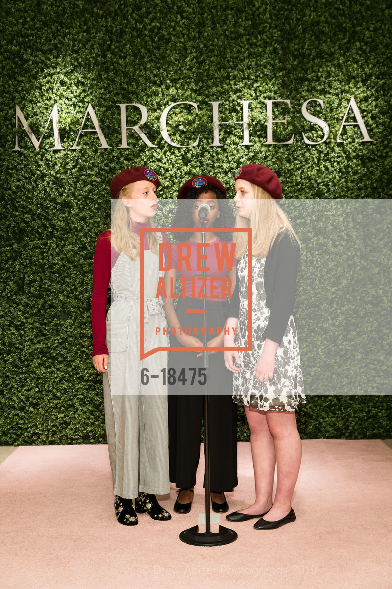 Phoebe Wright, Amarech Mendez, Violet Pasmooij, SF Opera Guild and Neiman Marcus Present Marchesa 2019, Neiman Marcus, 3rd Floor. 150 Stockton Street, May 17th, 2019, Photo #6-18475 Phoebe Wright, Amarech Mendez, Violet Pasmooij, Photo #6-18475