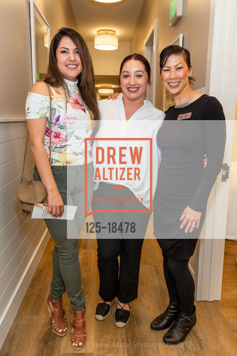 Rachel Melindo, Leah Edwards, Jane Yeh, SkinSpirit Noe Valley Launch Party, SkinSpirit Noe Valley. 3939 24 St, May 14th, 2019, Photo #125-18478 Rachel Melindo, Leah Edwards, Jane Yeh, Photo #125-18478