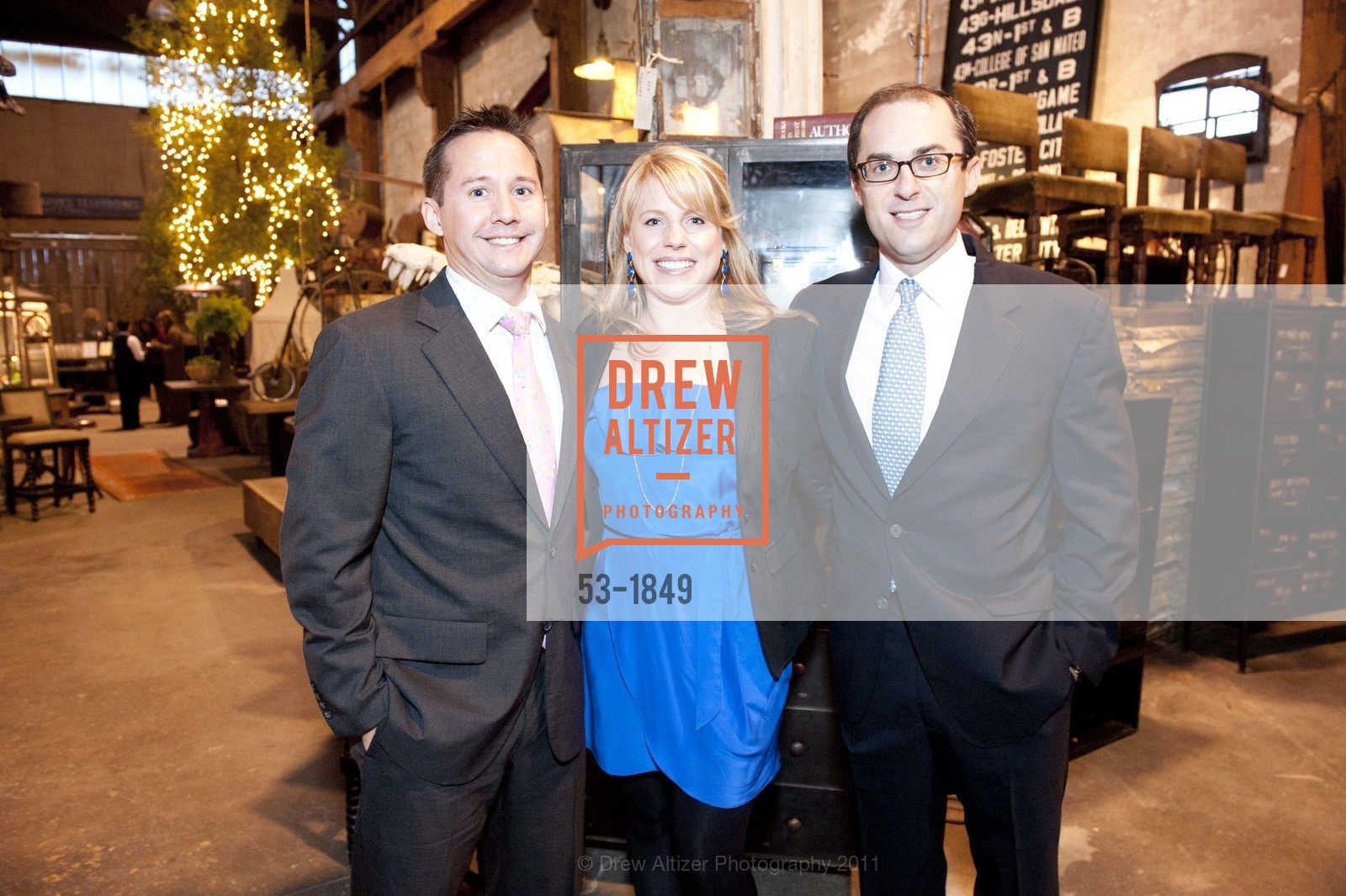 Jeffrey Schiller, Lauren Levine, Ross Levine, The JUNIOR LEAGUE OF SAN FRANCISCO hosts Patron Party for its Upcoming 85th Annual Fashion Show, US, March 3rd, 2011, Photo #53-1849 Jeffrey Schiller, Lauren Levine, Ross Levine, Photo #53-1849