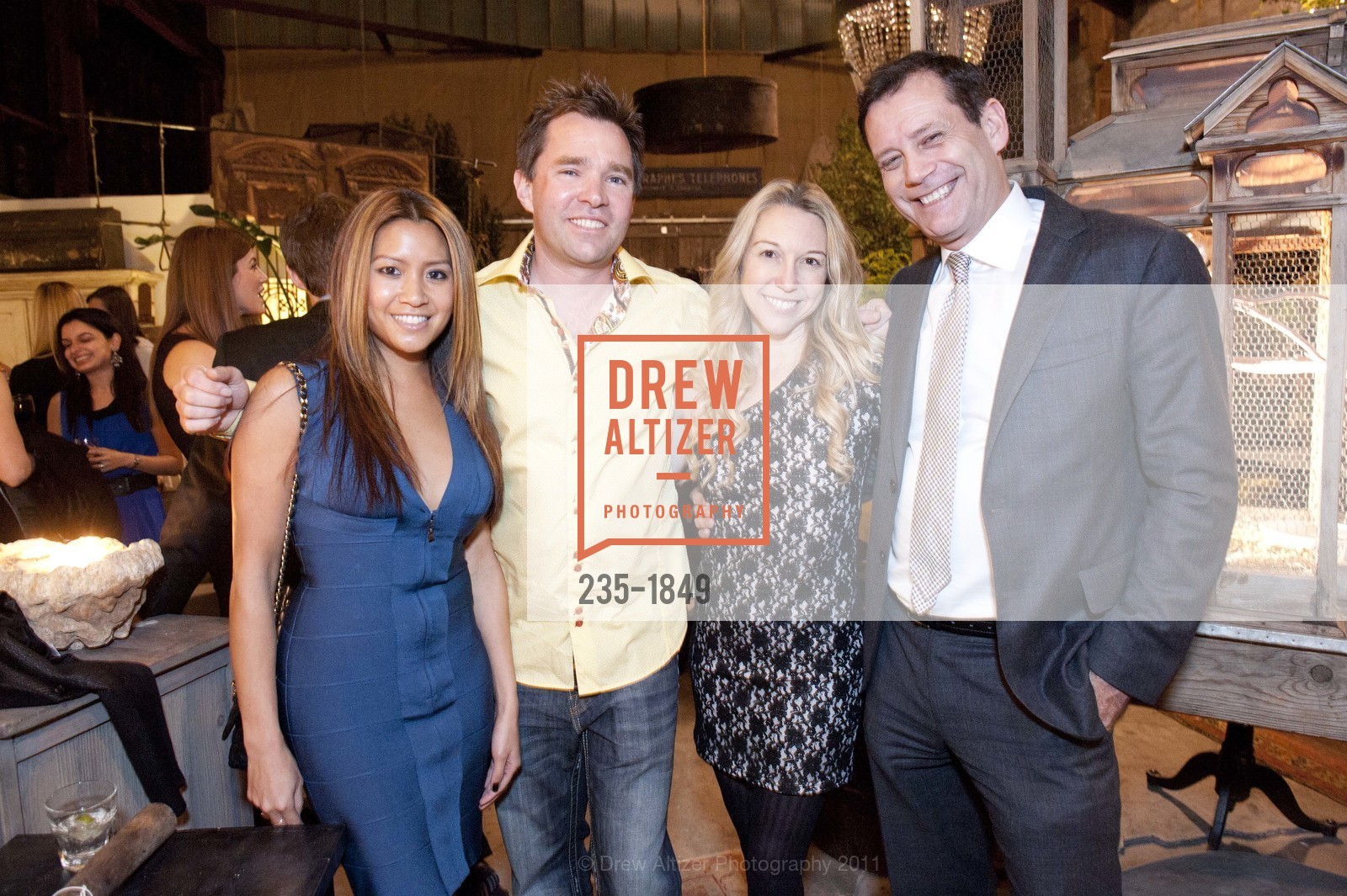 Lillian Phan, Daniel Lunghi, Alexandra Skillman, Jeff Lindsay, The JUNIOR LEAGUE OF SAN FRANCISCO hosts Patron Party for its Upcoming 85th Annual Fashion Show, US, March 3rd, 2011, Photo #235-1849 Lillian Phan, Daniel Lunghi, Alexandra Skillman, Jeff Lindsay, Photo #235-1849