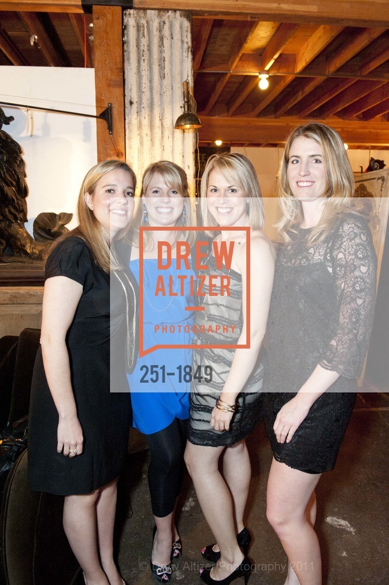 Shelly Carter, Lauren Levine, Amber Johnsen, Julianne Baker, The JUNIOR LEAGUE OF SAN FRANCISCO hosts Patron Party for its Upcoming 85th Annual Fashion Show, US, March 3rd, 2011, Photo #251-1849 Shelly Carter, Lauren Levine, Amber Johnsen, Julianne Baker, Photo #251-1849