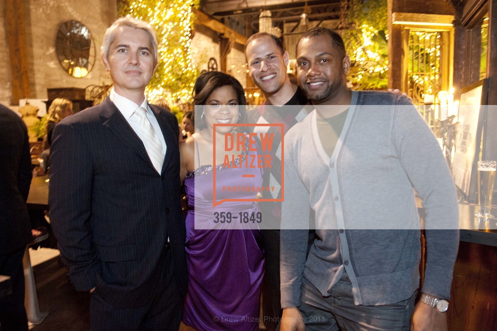 Dale Cook, Brian Abrams, Marcus Watson, The JUNIOR LEAGUE OF SAN FRANCISCO hosts Patron Party for its Upcoming 85th Annual Fashion Show, US, March 3rd, 2011, Photo #359-1849 Dale Cook, Brian Abrams, Marcus Watson, Photo #359-1849