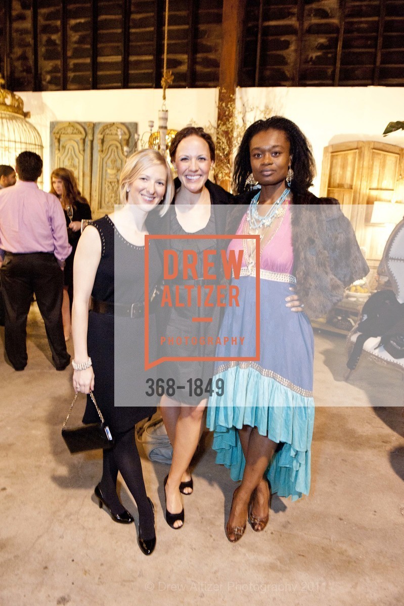 Elizabeth Mitsky, Megan Hawkins, Blossom Barnes, The JUNIOR LEAGUE OF SAN FRANCISCO hosts Patron Party for its Upcoming 85th Annual Fashion Show, US, March 3rd, 2011, Photo #368-1849 Elizabeth Mitsky, Megan Hawkins, Blossom Barnes, Photo #368-1849