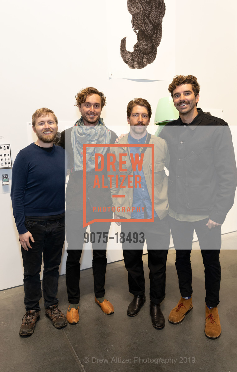 KC Koon, Kurtis Major, Max Houtzager, Rob Shantz, SFAI Annual Fundraiser: Vernissage 2019, Fort Mason Center for Arts & Culture, SFAI Campus Pier 2. 2 Marina Blvd, May 16th, 2019, Photo #9075-18493 KC Koon, Kurtis Major, Max Houtzager, Rob Shantz, Photo #9075-18493