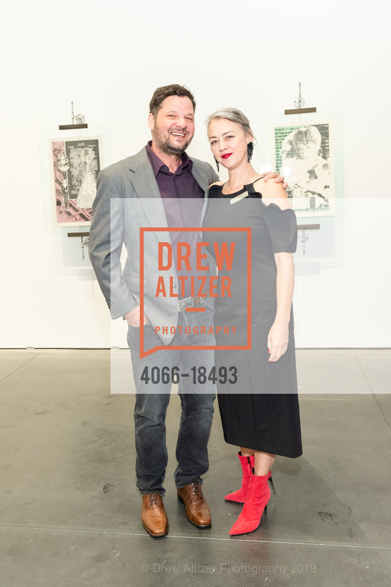 Bobby Maurer, Jennifer Rissler, SFAI Annual Fundraiser: Vernissage 2019, Fort Mason Center for Arts & Culture, SFAI Campus Pier 2. 2 Marina Blvd, May 16th, 2019, Photo #4066-18493 Bobby Maurer, Jennifer Rissler, Photo #4066-18493