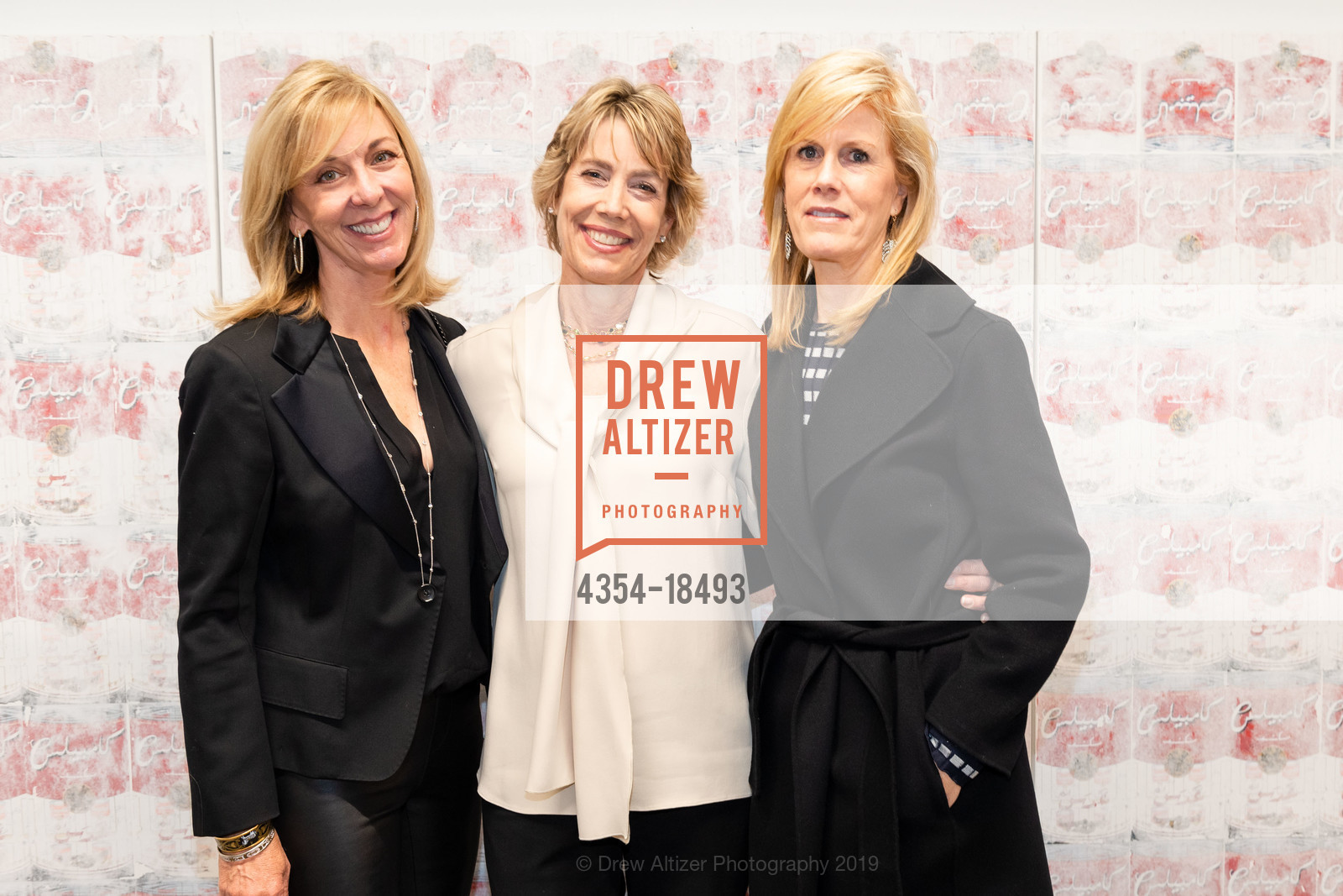 Wendy Vandermeer, Phyllis Bedford, Donna Abrahamson, SFAI Annual Fundraiser: Vernissage 2019, Fort Mason Center for Arts & Culture, SFAI Campus Pier 2. 2 Marina Blvd, May 16th, 2019, Photo #4354-18493 Wendy Vandermeer, Phyllis Bedford, Donna Abrahamson, Photo #4354-18493