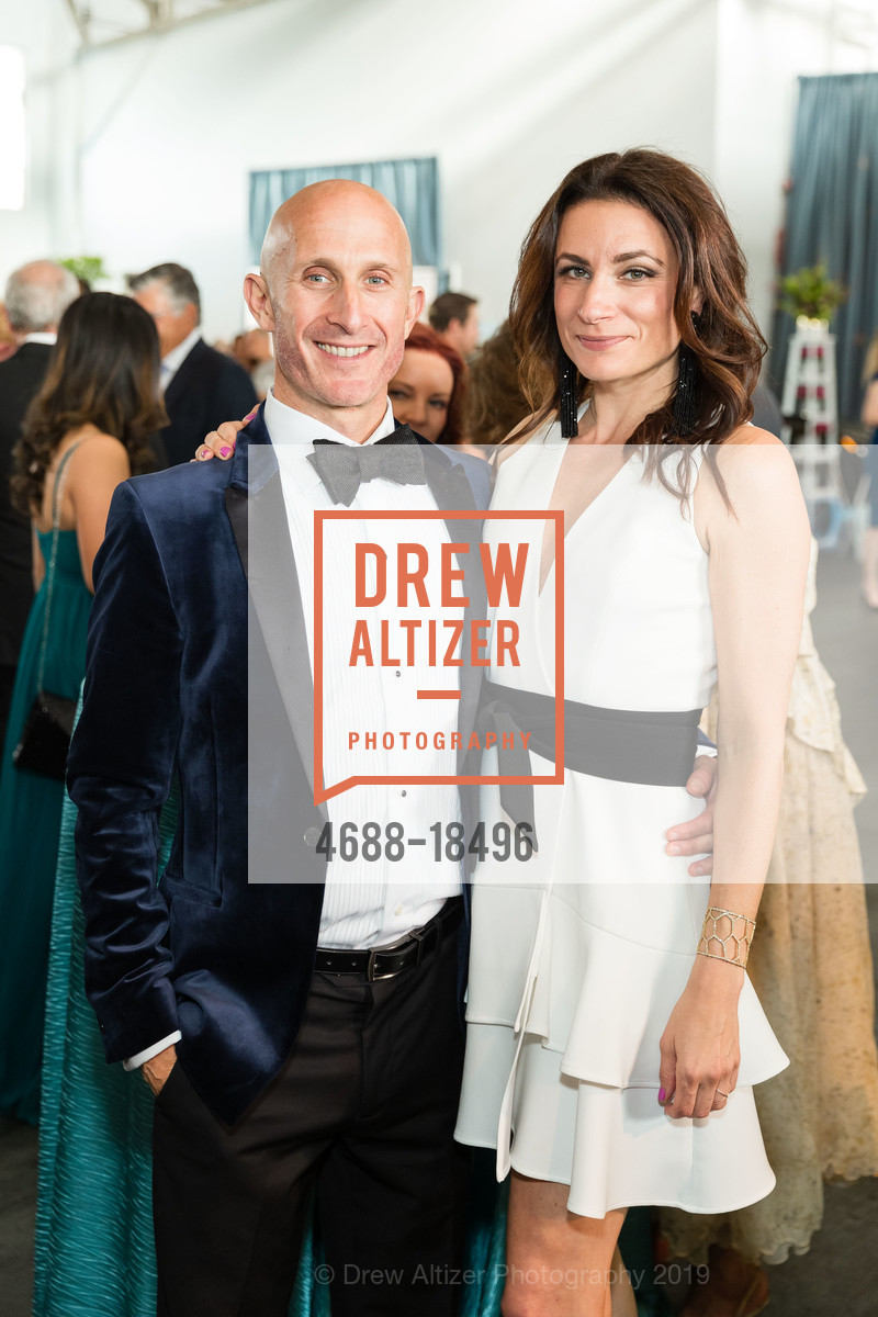 Matt Colman, Jennifer Belardi, Meals on Wheels San Francisco 32nd Annual Star Chefs and Vintners Gala 2019, Fort Mason Festival Pavillion. 2 Marina Boulevard, May 19th, 2019, Photo #4688-18496 Matt Colman, Jennifer Belardi, Photo #4688-18496