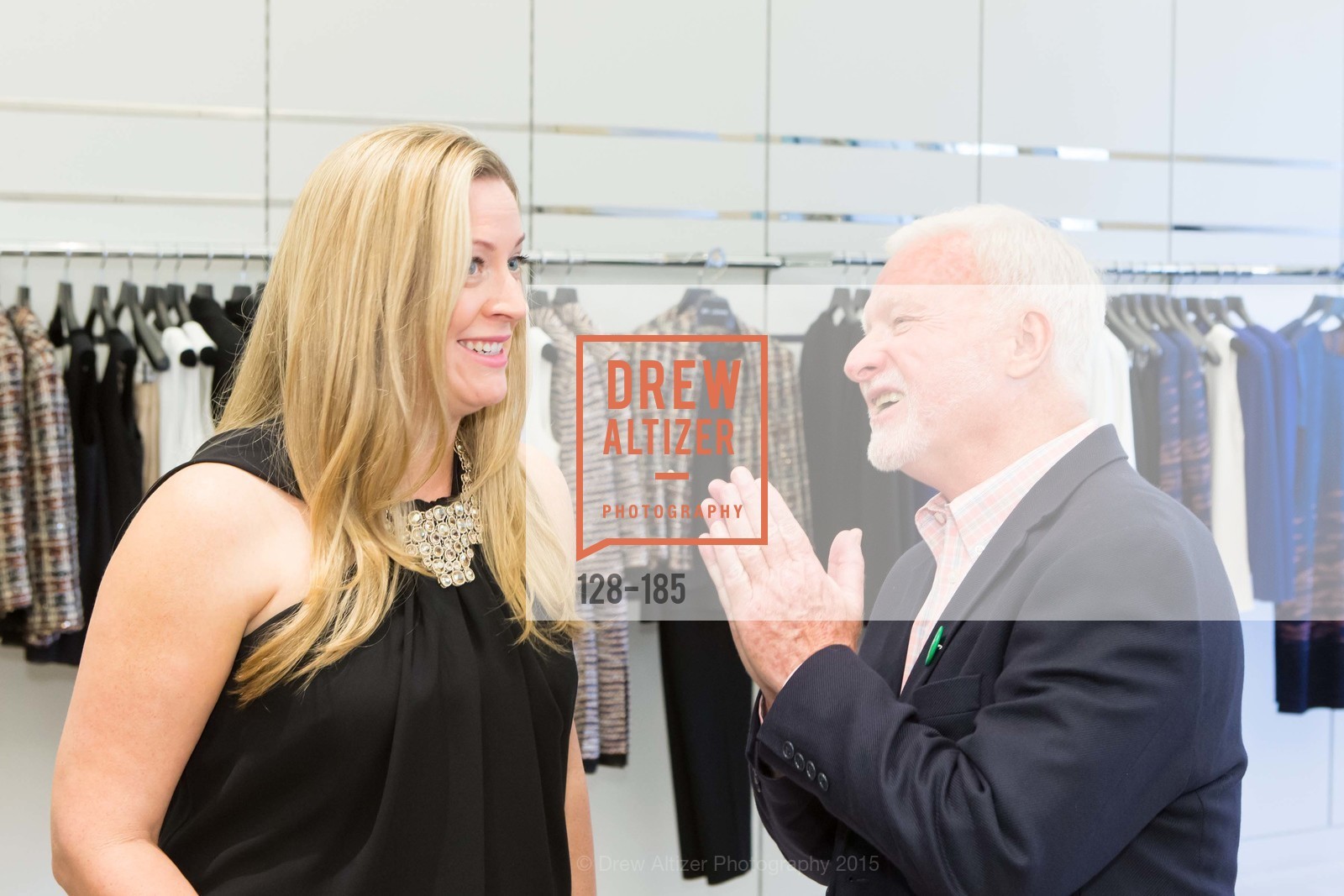 Maggie Hazelrig, Sam Leftwich, Gucci & Vogue Dinner, St. John Boutique. 767 Market Street, June 25th, 2015, Photo #128-185 Maggie Hazelrig, Sam Leftwich, Photo #128-185