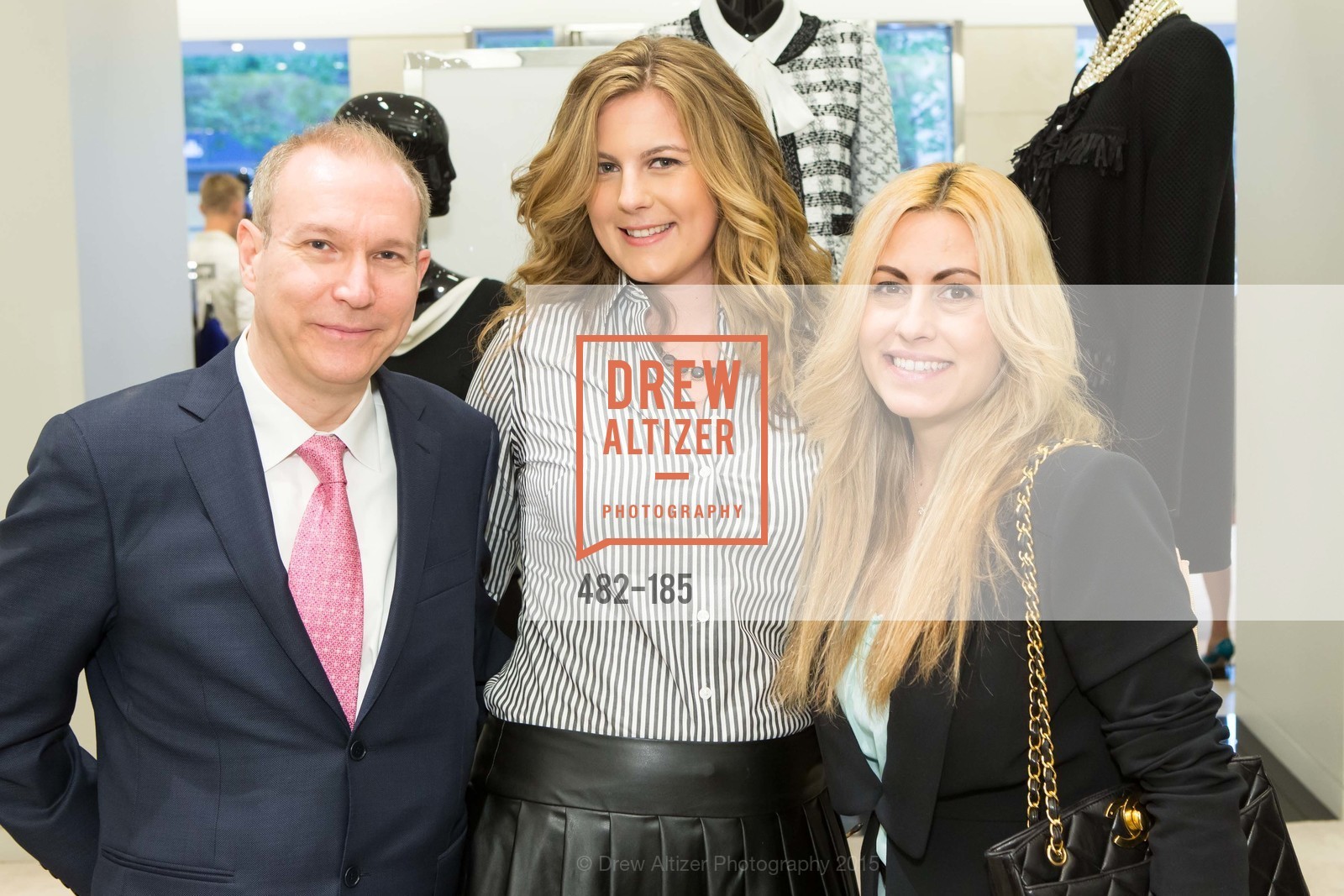 Daniel de Millais, Brittany O'leary, Kimber Frankel, Gucci & Vogue Dinner, St. John Boutique. 767 Market Street, June 25th, 2015, Photo #482-185 Daniel de Millais, Brittany O'leary, Kimber Frankel, Photo #482-185