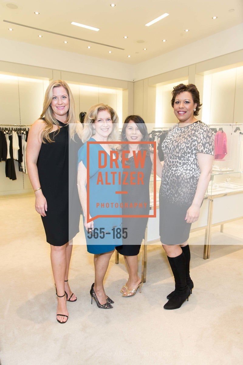 Maggie Hazelrig, Celeste Woo, Sharon Seto, Michelle Jacobson, Gucci & Vogue Dinner, St. John Boutique. 767 Market Street, June 25th, 2015, Photo #565-185 Maggie Hazelrig, Celeste Woo, Sharon Seto, Michelle Jacobson, Photo #565-185