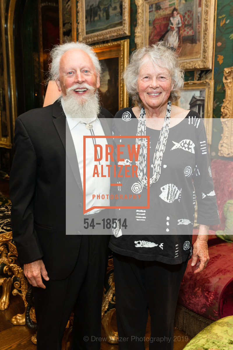 Gary Scott, Leanne Hinton, Gordon and Ann Getty Host the Berkeley Geochronology Center BGC 25th Anniversary, Private Residence, May 18th, 2019, Photo #54-18514 Gary Scott, Leanne Hinton, Photo #54-18514