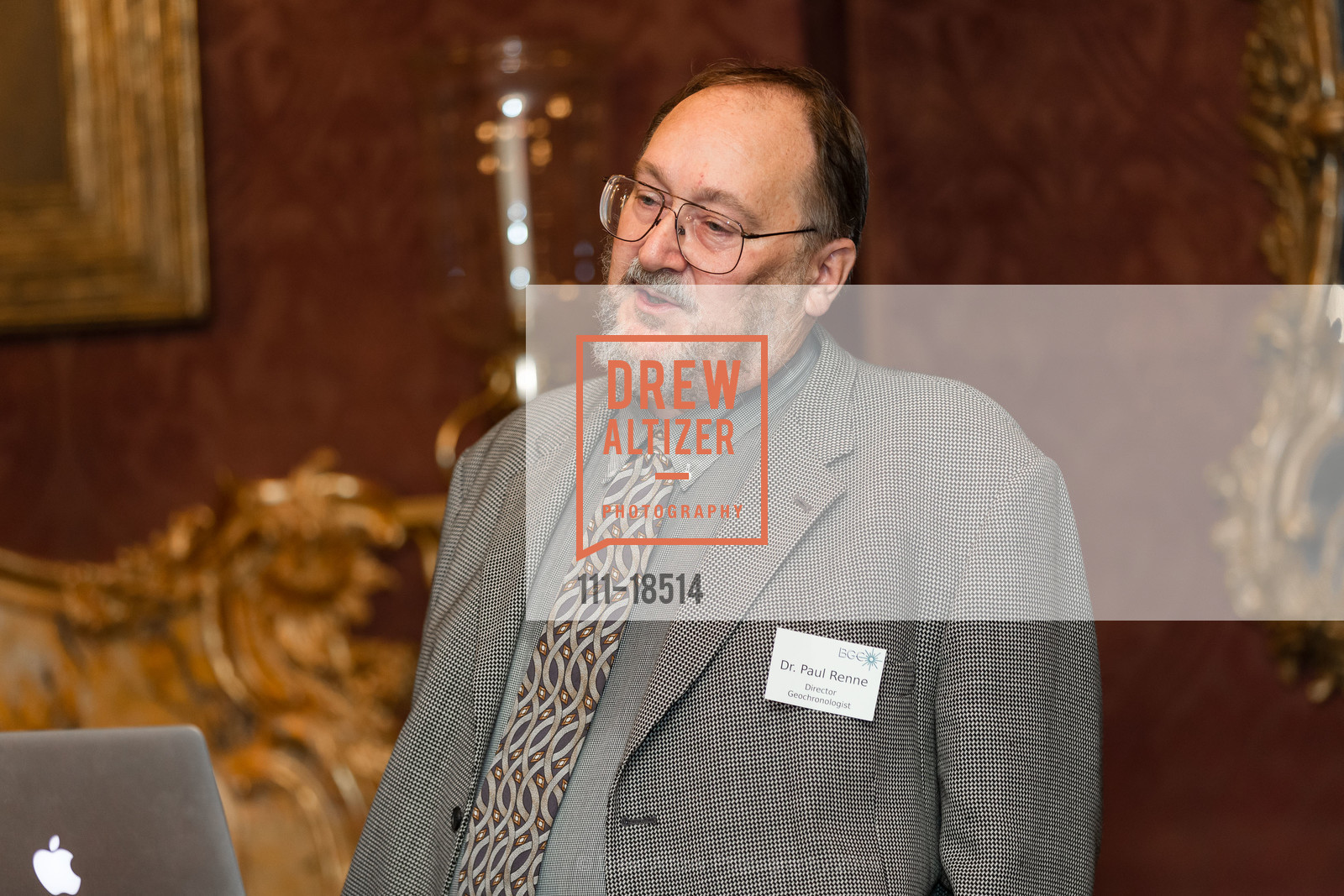 Paul Renne, Gordon and Ann Getty Host the Berkeley Geochronology Center BGC 25th Anniversary, Private Residence, May 18th, 2019, Photo #111-18514 Paul Renne, Photo #111-18514