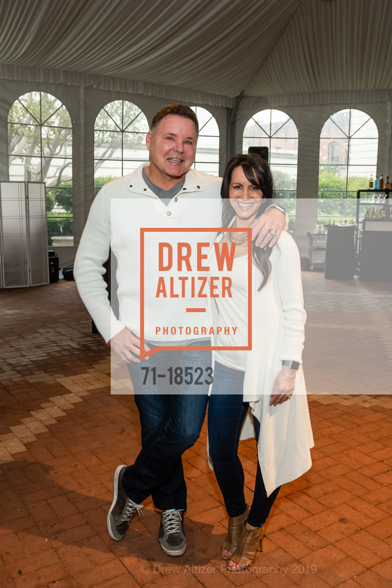 Gary Plummer, Torey Plummer, UCSF Health Celebrity Golf Classic 2019 Welcome Reception, Ritz Carlton. 600 Stockton Street, May 19th, 2019, Photo #71-18523 Gary Plummer, Torey Plummer, Photo #71-18523