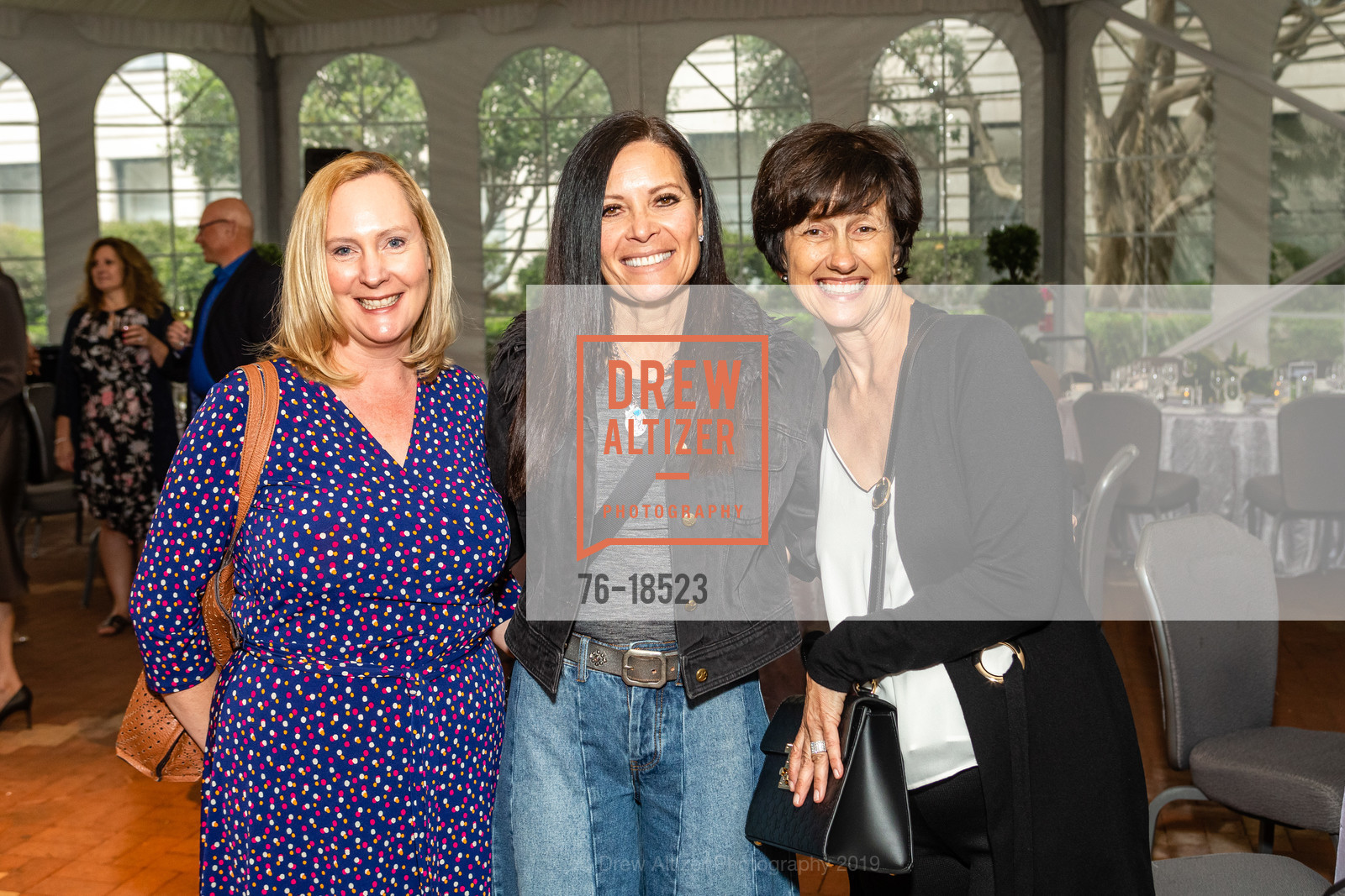 Heather Hong, Denise Coleman, Wendy Tigner, UCSF Health Celebrity Golf Classic 2019 Welcome Reception, Ritz Carlton. 600 Stockton Street, May 19th, 2019, Photo #76-18523 Heather Hong, Denise Coleman, Wendy Tigner, Photo #76-18523