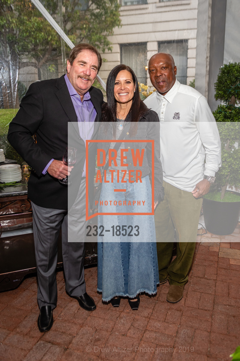 Denise Coleman, Vince Coleman, UCSF Health Celebrity Golf Classic 2019 Welcome Reception, Ritz Carlton. 600 Stockton Street, May 19th, 2019, Photo #232-18523 Denise Coleman, Vince Coleman, Photo #232-18523