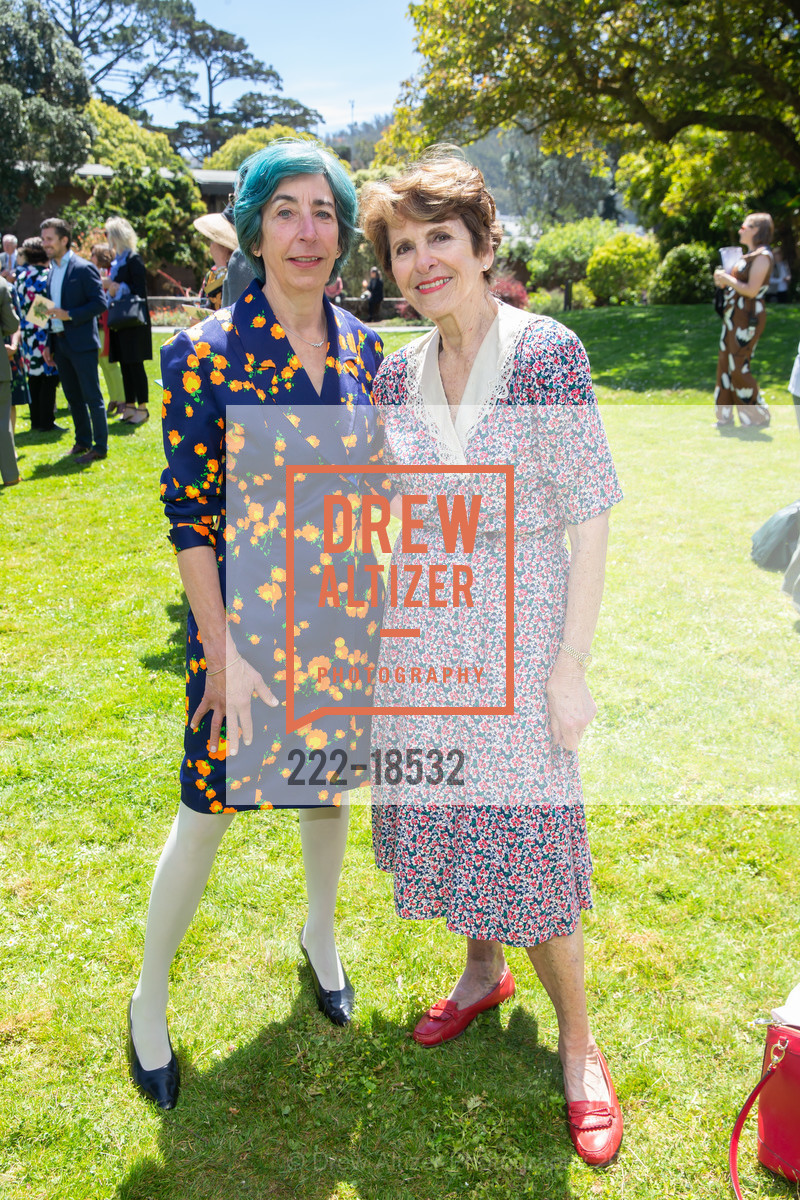 Barbara Oleksiw, Alice Schenk, SF Botanical Garden Society Garden Feast 2019, San Francisco Botanical Garden. 1199 Ninth Avenue, May 22nd, 2019, Photo #222-18532 Barbara Oleksiw, Alice Schenk, Photo #222-18532