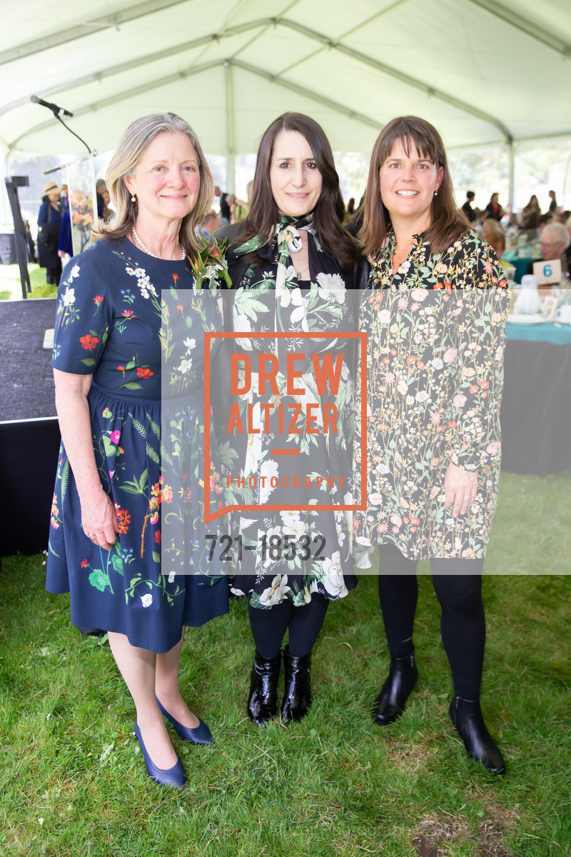 Jennifer Petersen, Ruth Wilcox, Stephanie Linder, SF Botanical Garden Society Garden Feast 2019, San Francisco Botanical Garden. 1199 Ninth Avenue, May 22nd, 2019, Photo #721-18532 Jennifer Petersen, Ruth Wilcox, Stephanie Linder, Photo #721-18532