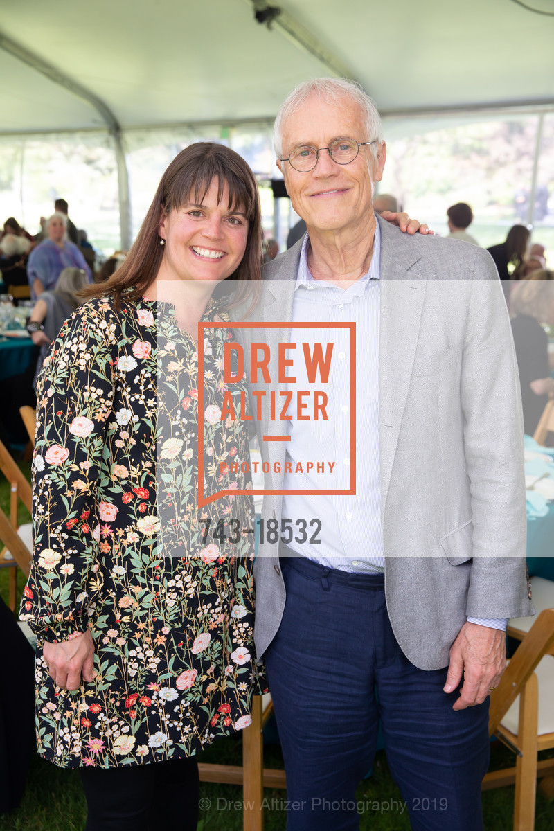 Stephanie Linder, Paul Hawken, SF Botanical Garden Society Garden Feast 2019, San Francisco Botanical Garden. 1199 Ninth Avenue, May 22nd, 2019, Photo #743-18532 Stephanie Linder, Paul Hawken, Photo #743-18532