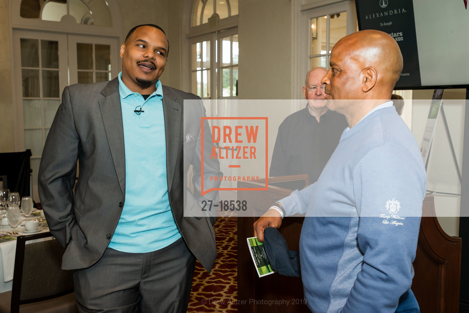 Chester Pitts, Ronnie Lott, UCSF Health Celebrity Golf Classic 2019, Olympic Club. 599 Skyline Blvd, San Francisco, CA 94132, May 20th, 2019, Photo #27-18538 Chester Pitts, Ronnie Lott, Photo #27-18538