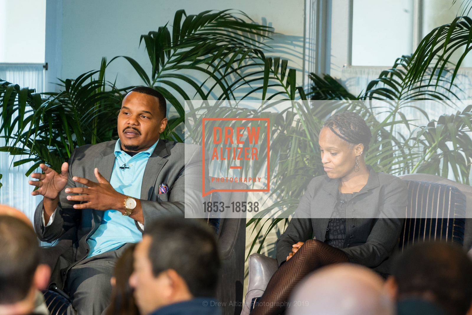 Chester Pitts, Nyaka Niilampti, UCSF Health Celebrity Golf Classic 2019, Olympic Club. 599 Skyline Blvd, San Francisco, CA 94132, May 20th, 2019, Photo #1853-18538 Chester Pitts, Nyaka Niilampti, Photo #1853-18538