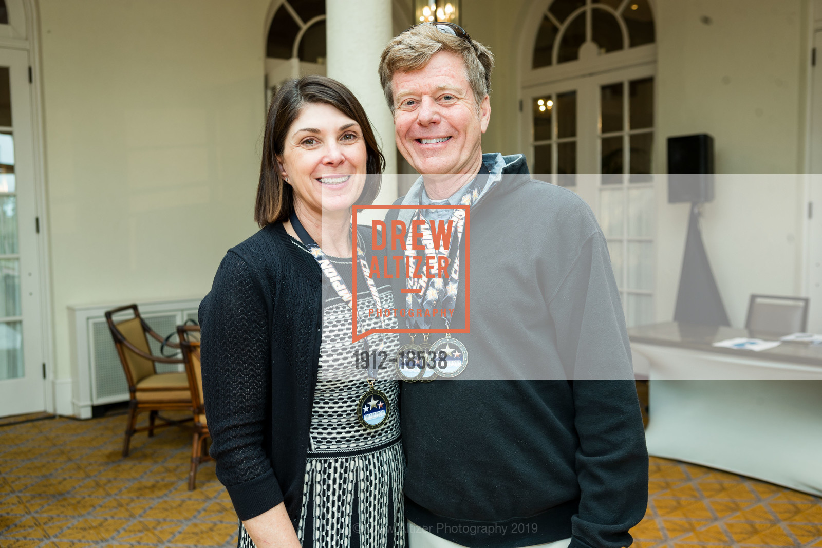 Kim Richardson, Steve Richardson, UCSF Health Celebrity Golf Classic 2019, Olympic Club. 599 Skyline Blvd, San Francisco, CA 94132, May 20th, 2019, Photo #1912-18538 Kim Richardson, Steve Richardson, Photo #1912-18538