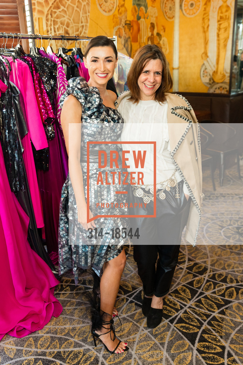 Bronwyn Newport Bradley, Donna Berg, Rubin Singer x Pret-a-NEWPORTer, Fairmont Hotel, Cambridge Suite. 950 Mason Street, May 23rd, 2019, Photo #314-18544 Bronwyn Newport Bradley, Donna Berg, Photo #314-18544